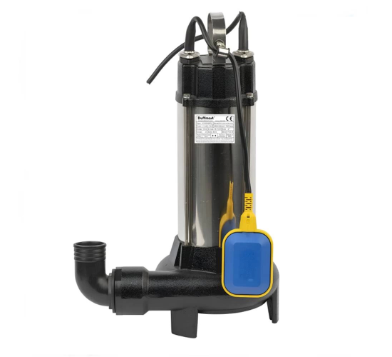 Duffmart V1300DF Pis Su Foseptik Bıçaklı Parçalayıcılı Dalgıç Pompa, 8681966117081