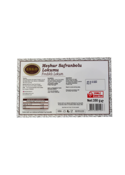 Esko Safranbolu Fındıklı Lokum 350 gr Esko Safranbolu Fındıklı Lokum 350 gr