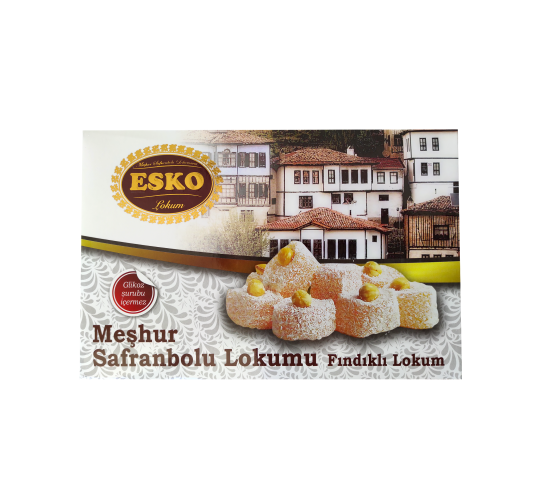 Esko Safranbolu Fındıklı Lokum 550 gr, 8694132001114