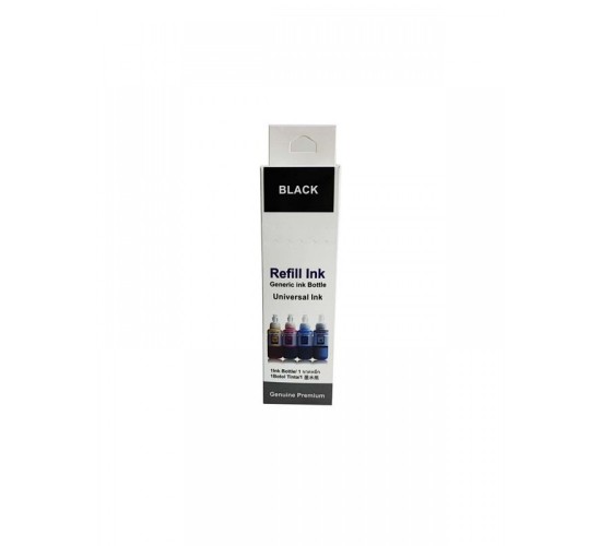 H/Can. Üniversal Black  Mürekkep 70ML, 0010101977272