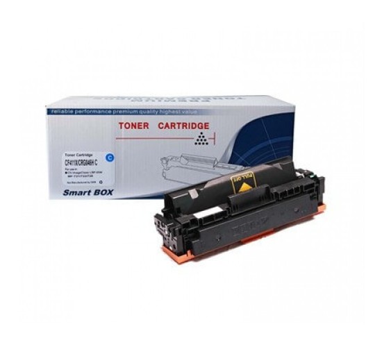 Smartbox CF411X-M452-M477-M377-CRG046 Mavi Muadil Toner 5000 Baskı, 0010101977149