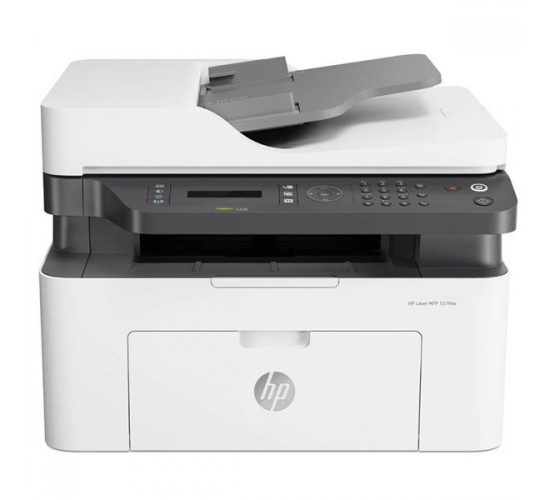 HP Laser MFP 137FNW Wi-Fi Faks + Fotokopi + Tarayıcı + Laz