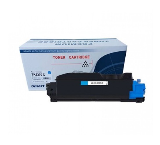 Smartbox TK-5270-M6230 Mavi Muadil Toner 6000 Sayfa, 0010101977822