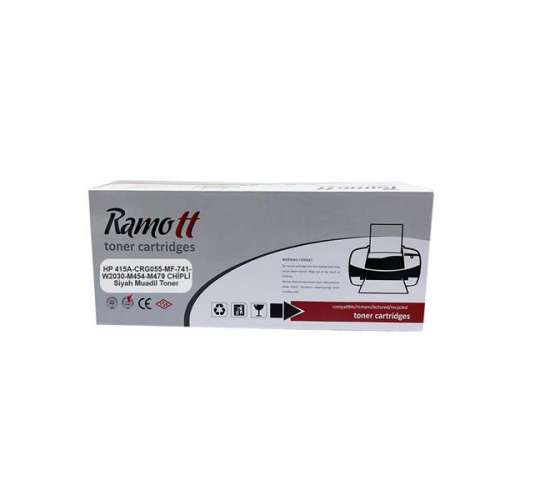 Ramott 415A-W2030A-M454-M455-M479-M480 CHİPLİ Siyah Muadil, 001010197720301