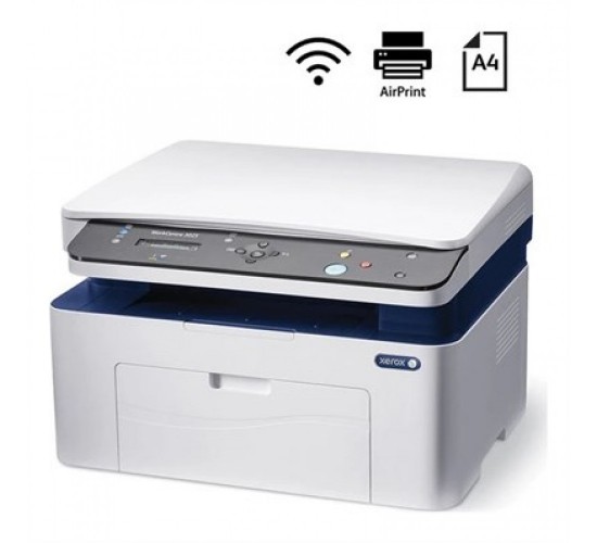 Xerox 3025 Fotokopi Tarayıcı Wi-Fi Mono Laser Yazıcı, 0010101977816