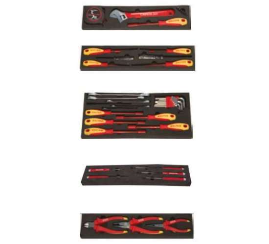 İzeltaş 8420 00 5046 Elektrikçi Takım Çantası 45 parça, 8691150946090