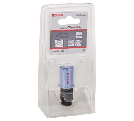 Bosch Special Serisi Metal Ve Inox Malzemeler için Delik Açma Testeresi 21 mm, 3165140376037