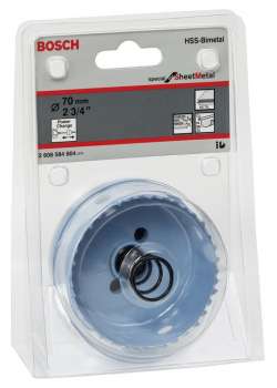 Bosch Special Serisi Metal Ve Inox Malzemeler için Delik Açma Testeresi 70 mm