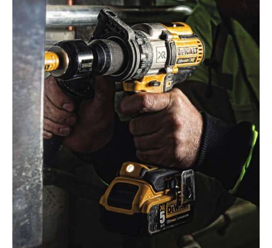 Dewalt DCD996P2 18Volt/5.0Ah Li-ion Çift Akülü Kömürsüz Darbeli Matkap, 5035048644492