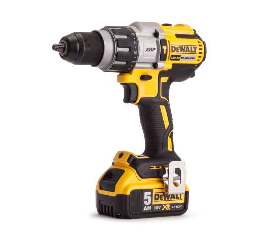 Dewalt DCD996P2 18Volt/5.0Ah Li-ion Çift Akülü Kömürsüz Darbeli Matkap, 5035048644492