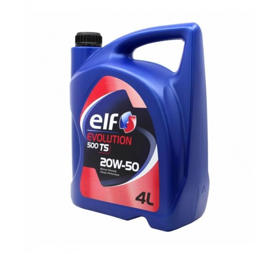 Elf Evolotion 500TS 20w-50  4 Litre Motor Yağı, 8690252004189