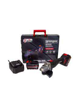 Grangos GCG20-F2 20V 5 Ah Çift Akülü Avuç Taşlama