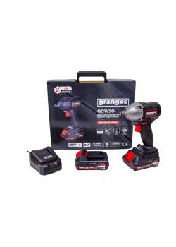 Grangos GCW20-T2 20V 2 Ah Çift Akülü Somun Sıkma