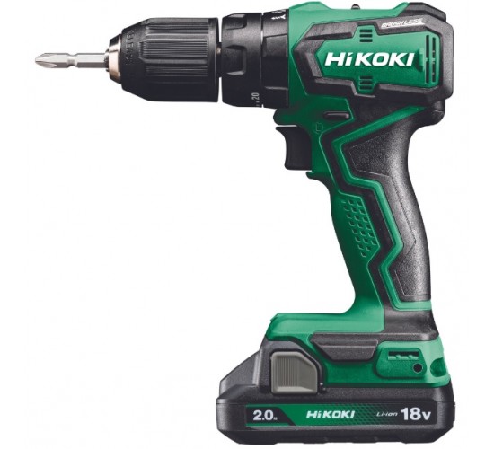 Hikoki DV18DD 18V 2.0 Ah 55 Nm Akülü Darbeli Vidalama Matkap, 4966376410910