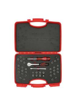 İzeltaş 1107001042 1/4" Bits Uçlu Lokma Takımı 42 Parça