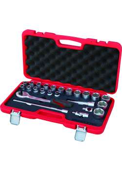 İzeltaş 1113002024 1/2" Altı Köşe Lokma Anahtar Takımı 24 Parça