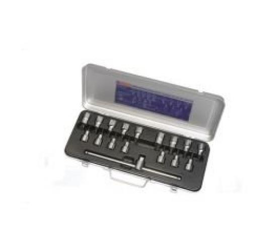 İzeltaş 1113006017 1/2'' Lokmalı Allen Ve Torx Uç Takımı 17 Parça, 8691150223504