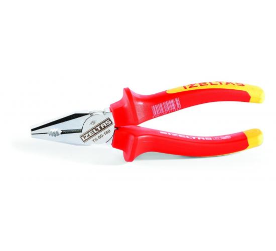 İzeltaş 3020126160 1000V İzoleli Elektrikçi Kombine Pense 160 mm, 8691150411932
