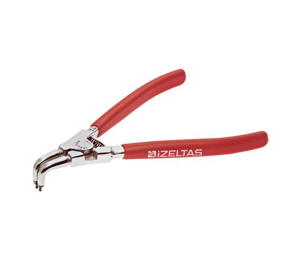 İzeltaş 3311120170 170mm Dış Segman Pense Yaylı Eğri, 8691150452614