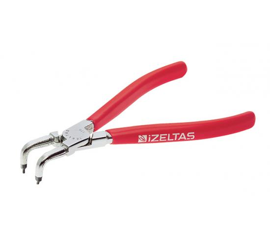 İzeltaş 3331120170 170mm İç Segman Pense Eğri, 8691150455615