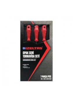 İzeltaş 4300008107 Opak Seri Tornavida Seti 7 Parça