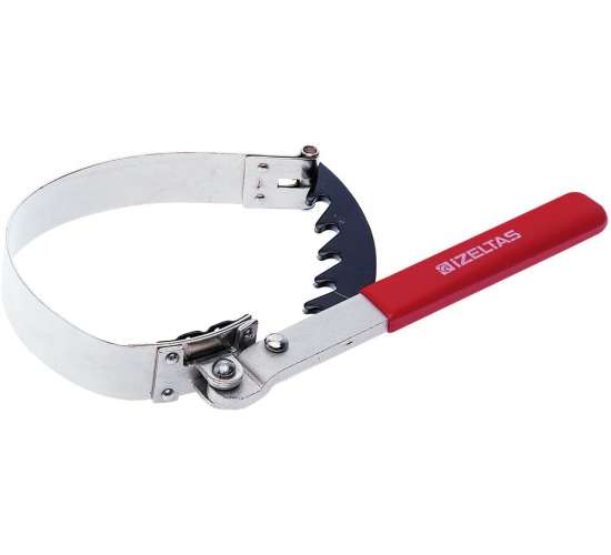 İzeltaş 6370260100 Yağ Filtre Sökeceği, Krom/Kırmızı, 75/100 mm, 8691150740858