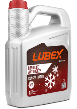LUBEX LONG LIFE ANTIFREEZE CONCENTRATED RED 3 LİTRE
