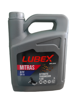 LUBEX MITRAS ATF DX II Automatic Transmiddion Fluid 3L LUBEX MITRAS ATF DX II Automatic Transmiddion Fluid 3L