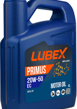 LUBEX PRIMUS EC 20W-50 API SL /CF MOTOR YAĞI 4 LİTRE