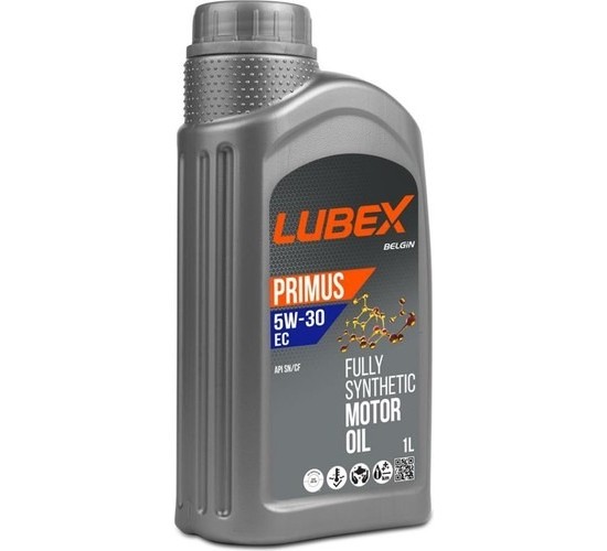 Lubex Primus EC 5W-30 Tam Sentetik Motor Yağı 1 Litre, 8695831264190