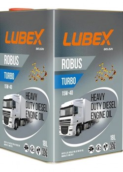 Lubex Robus Turbo 15W-40 18 Litre Ağır Dizel Motor Yağı