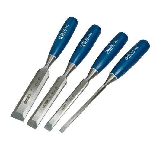 Stanley 0-16-129 İskarpela Seti Klasik Mavi Seri 4 Parça, 3253560161293