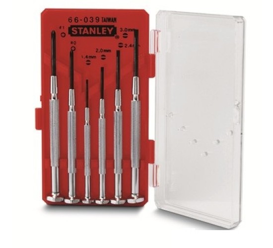 Stanley 1-66-039 Saatçi Tornavida Seti 6 Parça, 3253561660399