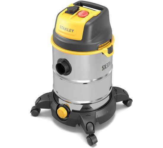 Stanley SXVC30XTDE 1600 W 30 LT Islak/Kuru Elektrikli Süpürge, 8016287516952