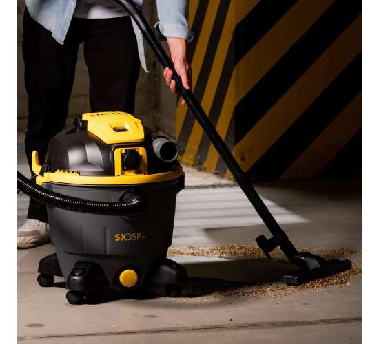 Stanley SXVC35PTDE 1600 W 35 LT Islak/Kuru Elektrikli Süpürge, 8016287516969