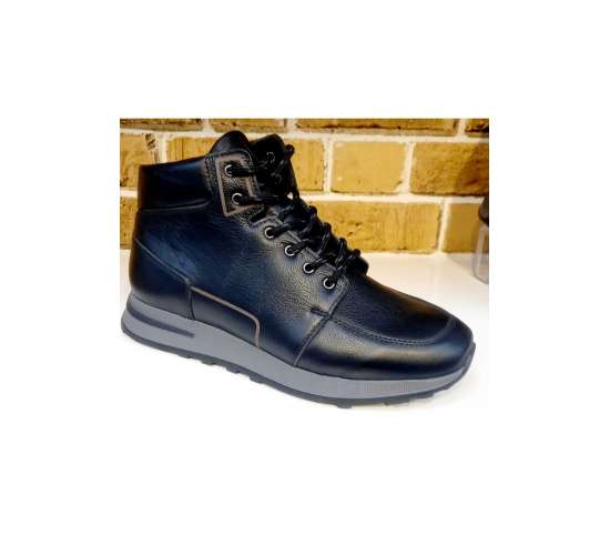 HAKİKİ DERİ BAĞCIKLI ORTOPEDİK TABAN SPOR TARZ BOTLAR / Beden : 40 / Cinsiyet : Erkek