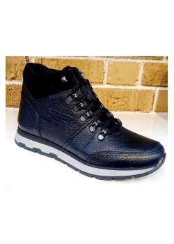 SHOES BİRİNCİ SINIF HAKİKİ DERİ BAĞCIKLI FERMUARLI ORTOPEDİK TABAN SPOR TARZ BOTLAR / Beden : 40 / Cinsiyet : Erkek