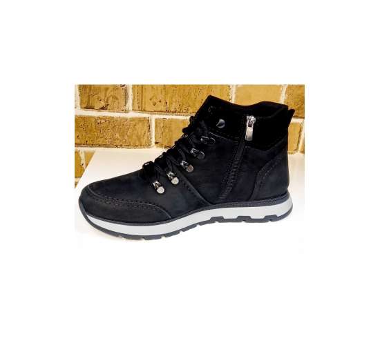 SHOES BİRİNCİ SINIF HAKİKİ DERİ BAĞCIKLI FERMUARLI ORTOPEDİK TABAN SPOR TARZ BOTLAR / Beden : 43 / Cinsiyet : Erkek, 8683906670753