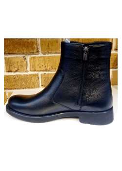 SHOES BİRİNCİ SINIF HAKİKİ DERİ FERMUARLI ORTOPEDİK TABAN TARZ BOTLAR / Beden : 41 / Cinsiyet : Erkek