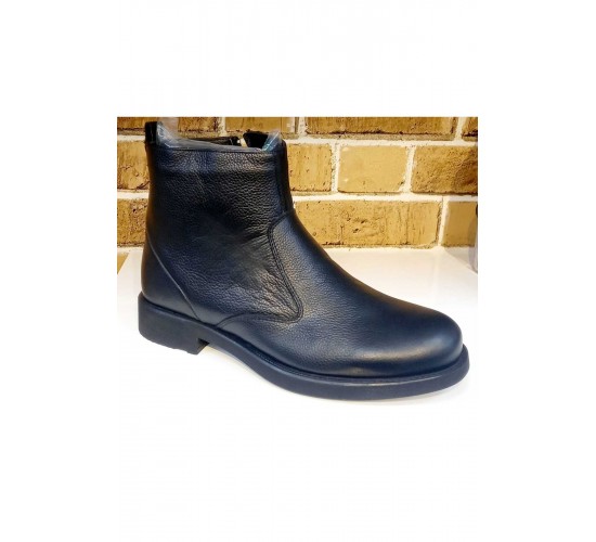 SHOES BİRİNCİ SINIF HAKİKİ DERİ FERMUARLI ORTOPEDİK TABAN TARZ BOTLAR / Beden : 42 / Cinsiyet : Erkek