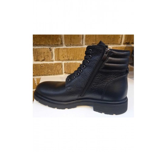 SHOES BİRİNCİ SINIF HAKİKİ DERİ FERMUARLI ORTOPEDİK TABAN TARZ BOTLAR / Beden : 41 / Cinsiyet : Erkek