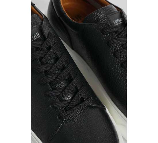 Tommy Erkek Sunni Deri Sneaker Ayakkabı Siyah / Beden : 40 / Cinsiyet : Erkek, TYBX0G8F21Q6MTS989