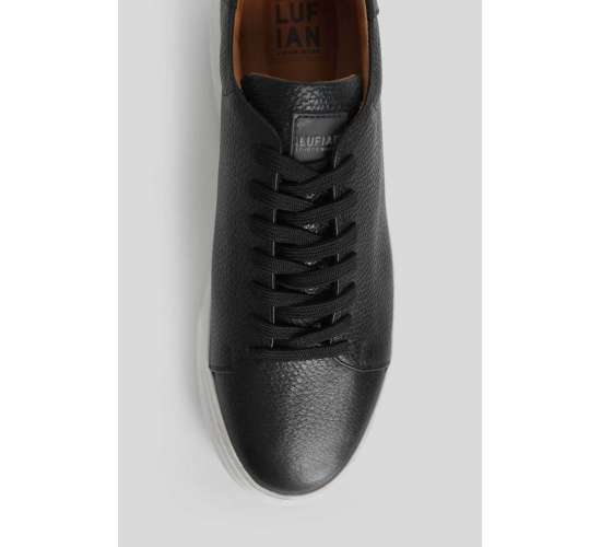 Tommy Erkek Sunni Deri Sneaker Ayakkabı Siyah / Beden : 40 / Cinsiyet : Erkek, TYBX0G8F21Q6MTS989