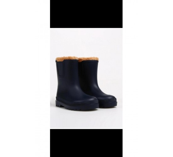 W10290 -003TOKIO BORREGUITO LACİVERT KIŞLIK ÇOCUK ÇİZME BOT / Beden : 25 / Cinsiyet : Unisex