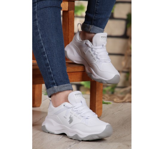 U.S. Polo Assn. Misty 4Fx Comfort Taban Cilt Kadın Sneaker / Beden : 36 / Cinsiyet : Kadın / Kız