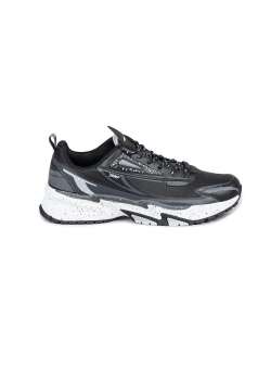 Erkek Spor Ayakkabı 29726M BLACK/DK GREY/NEON GREEN / Beden : 43 / Cinsiyet : Erkek