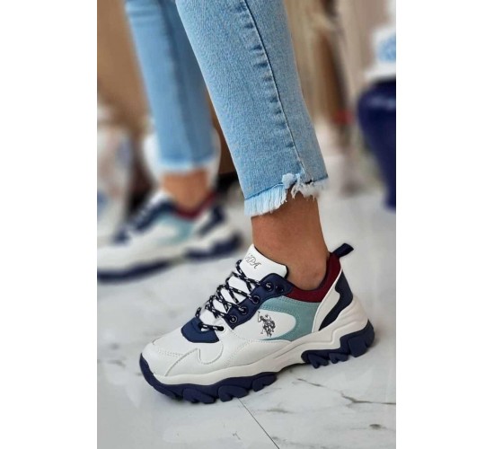 TRACKY 4FX Kadın Beyaz Sneaker Spor Ayakkabı-Beyaz / Beden : 39 / Cinsiyet : Kadın / Kız TRACKY 4FX Kadın Beyaz Sneaker Spor Ayakkabı-Beyaz / Beden : 39 / Cinsiyet : Kadın / Kız