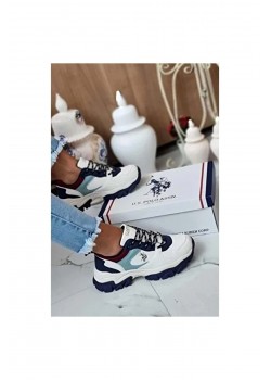 U.S.POLO TRACKY 2PR GÜNLÜK SPOR AYAK.BYN - BEYAZ MAVİ - 37 - ST05536-BEYAZ MAVİ-37 / Beden : 36 / Cinsiyet : Kadın / Kız