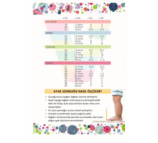 Lacivert Ilk Adım Çocuk Ayakkabı 950.e19k.224 Anka / Beden : 19 / Cinsiyet : Unisex