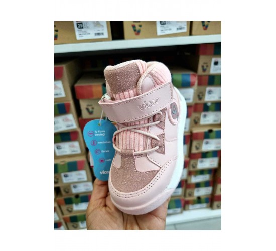 VİCCO HİPPİ PUDRA KIZ ÇOCUK BOT / Beden : 30 / Cinsiyet : Unisex